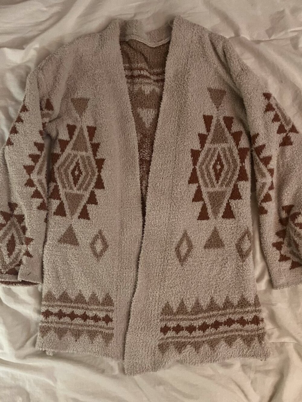 Super soft sweater with southwest design